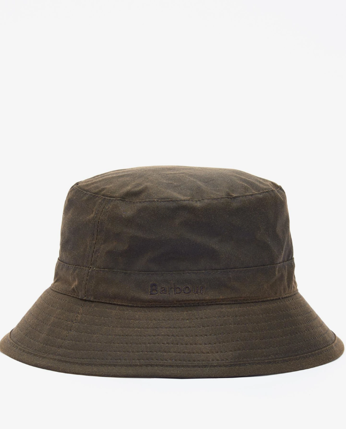 Barbour Wax Bøttehatt Grønn