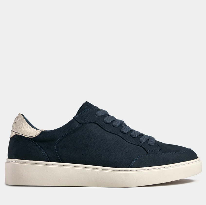 TGA X LAB Sneaker Nubuck Mørk Blå