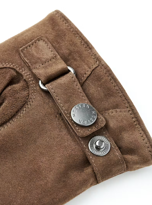 Hestra Robert Suede Skinnhanske Brun