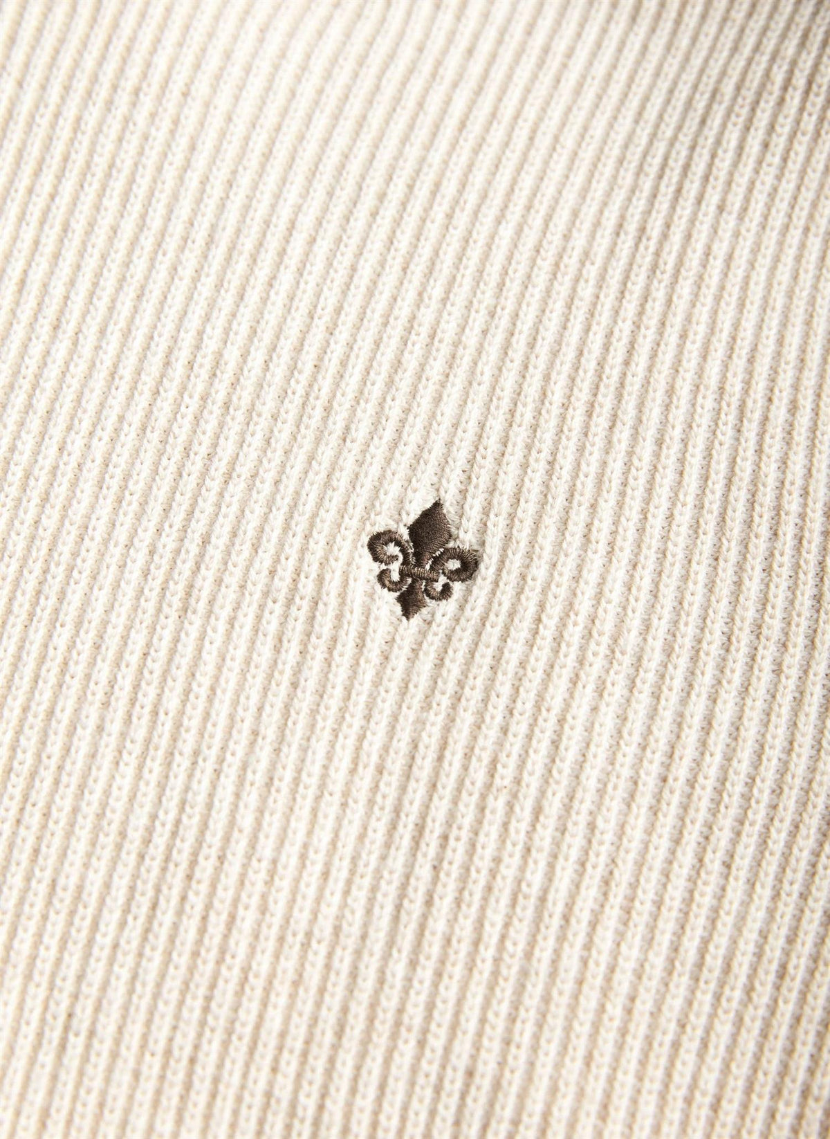 Morris Niall Half Button Genser Beige
