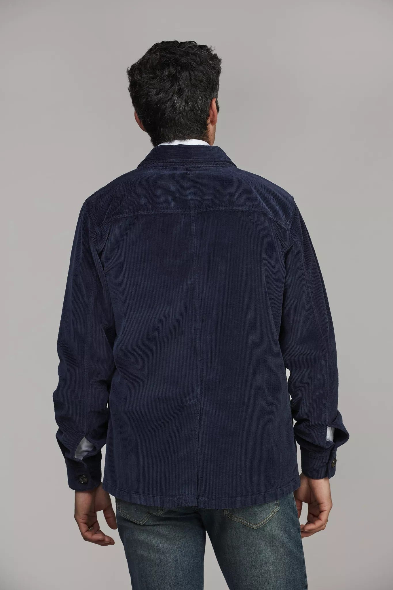 Hansen & Jacob Corduroy Overshirt Marin