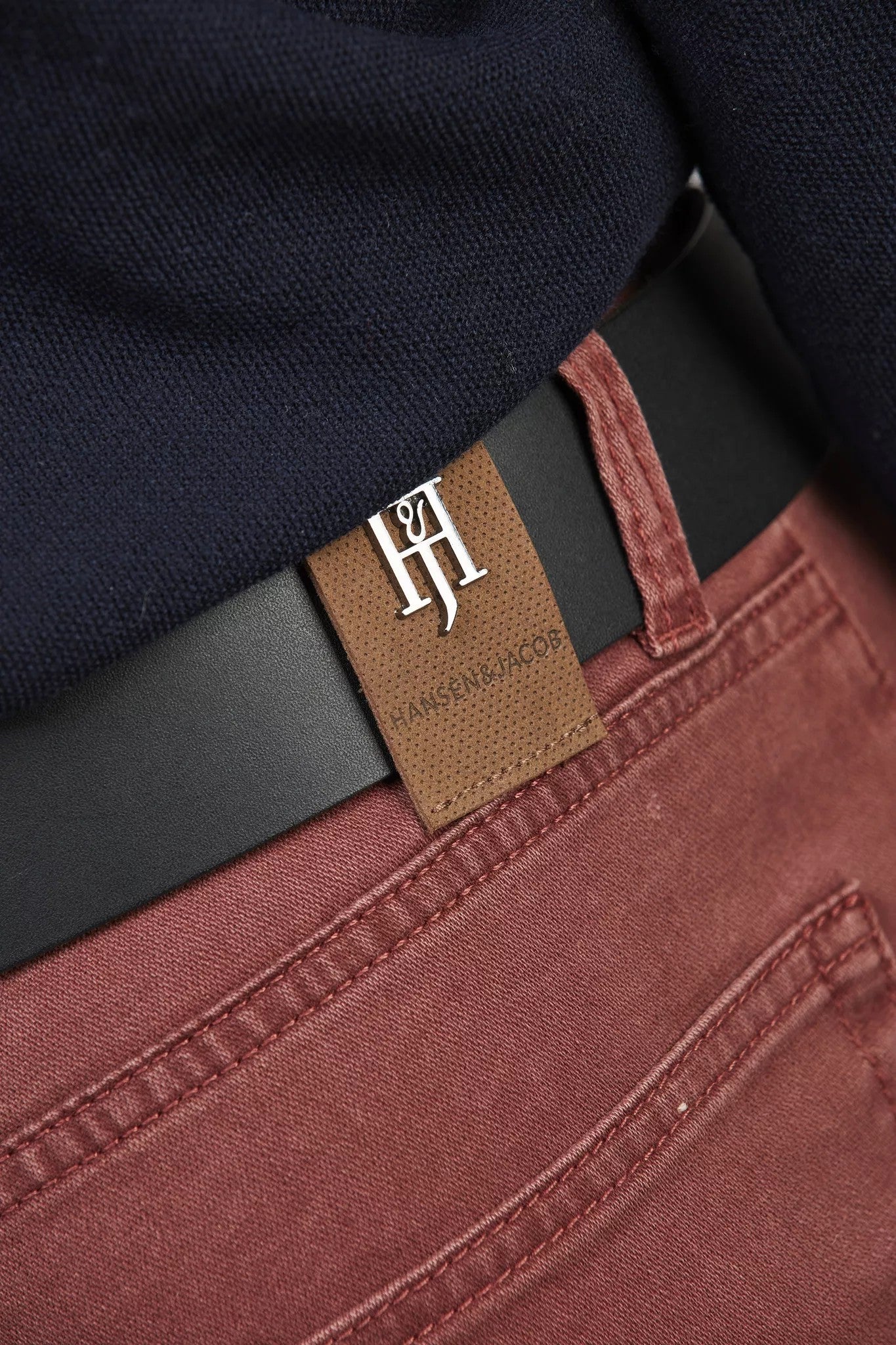 Hansen & Jacob 5-Pocket Okado Rød