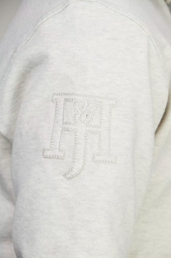 Hansen & Jacob Heavy Piquet Rugger Lys Grå