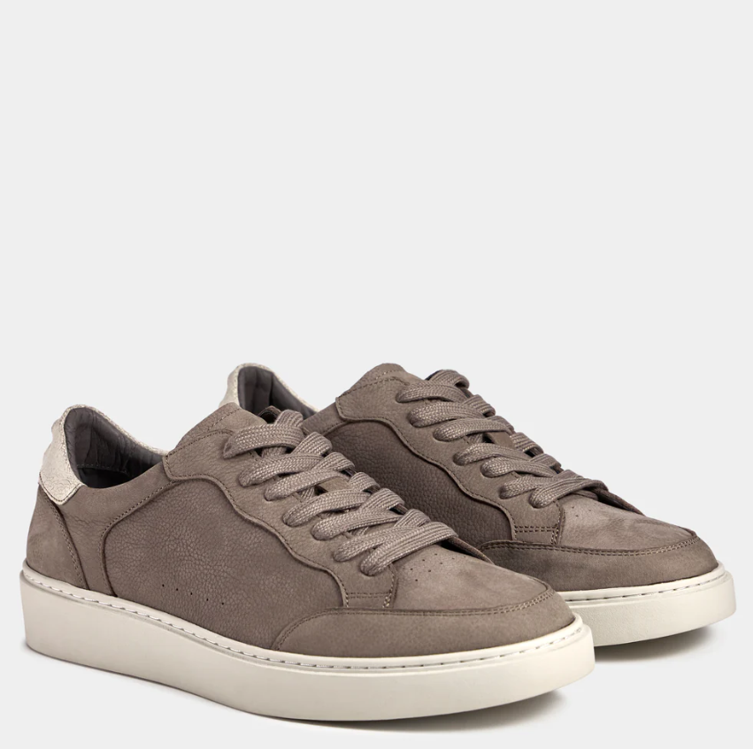 TGA X LAB Sneaker Nubuck Taupe