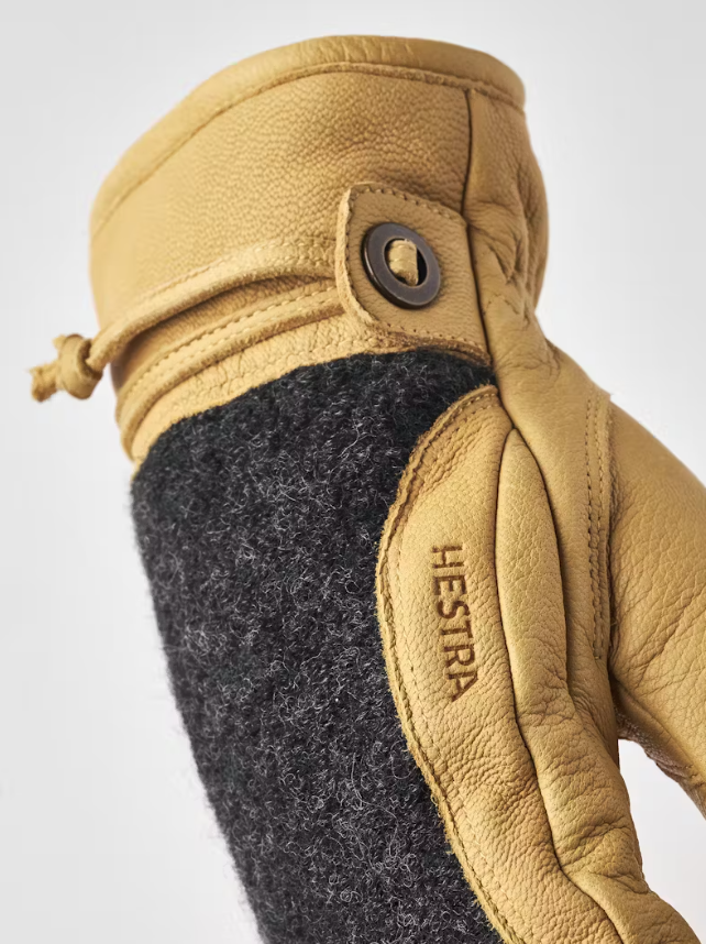 Hestra Daniel Skinnhanske M/Ull Gul