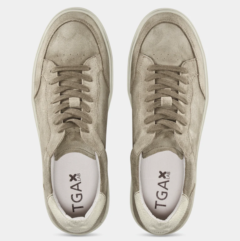 TGA X LAB Sneaker Semsket Beige