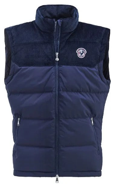 Les Arcs Andray Cord Vest Marine