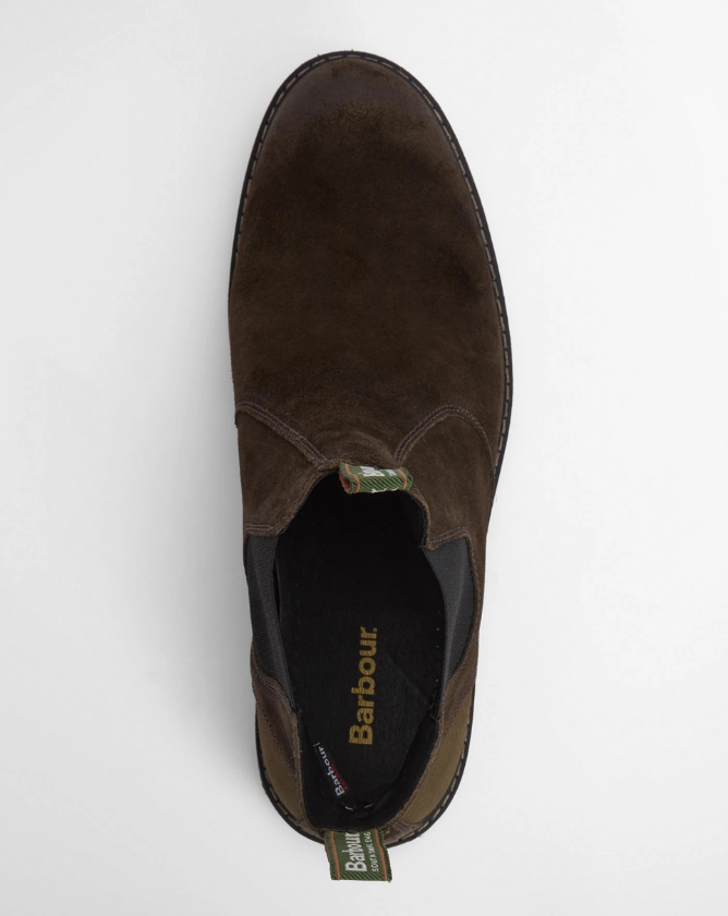 Barbour Patton Chelsea Boot Grønnbrun