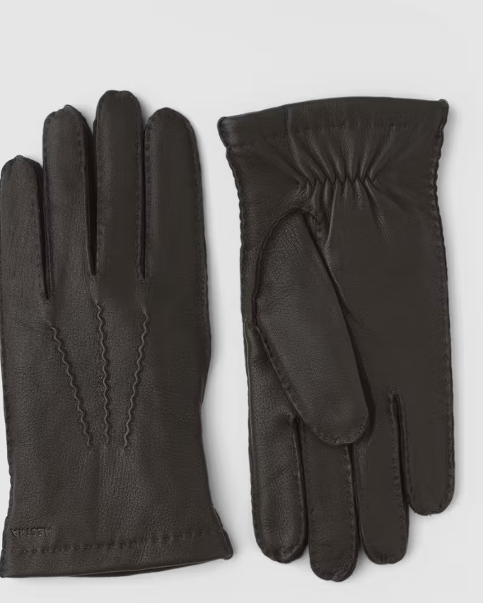 Hestra Matthew Skinnhanske Mørk Brun