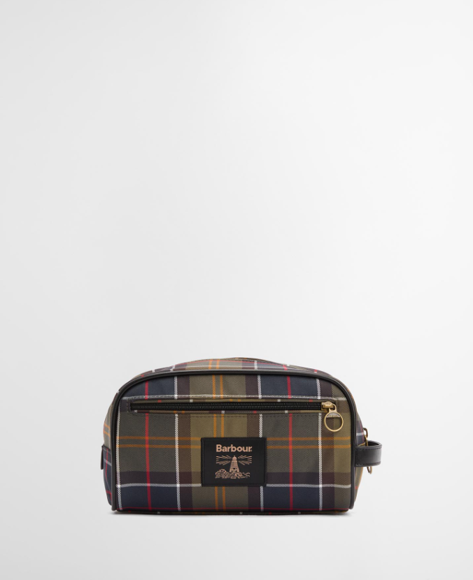 Barbour Tartan Washbag