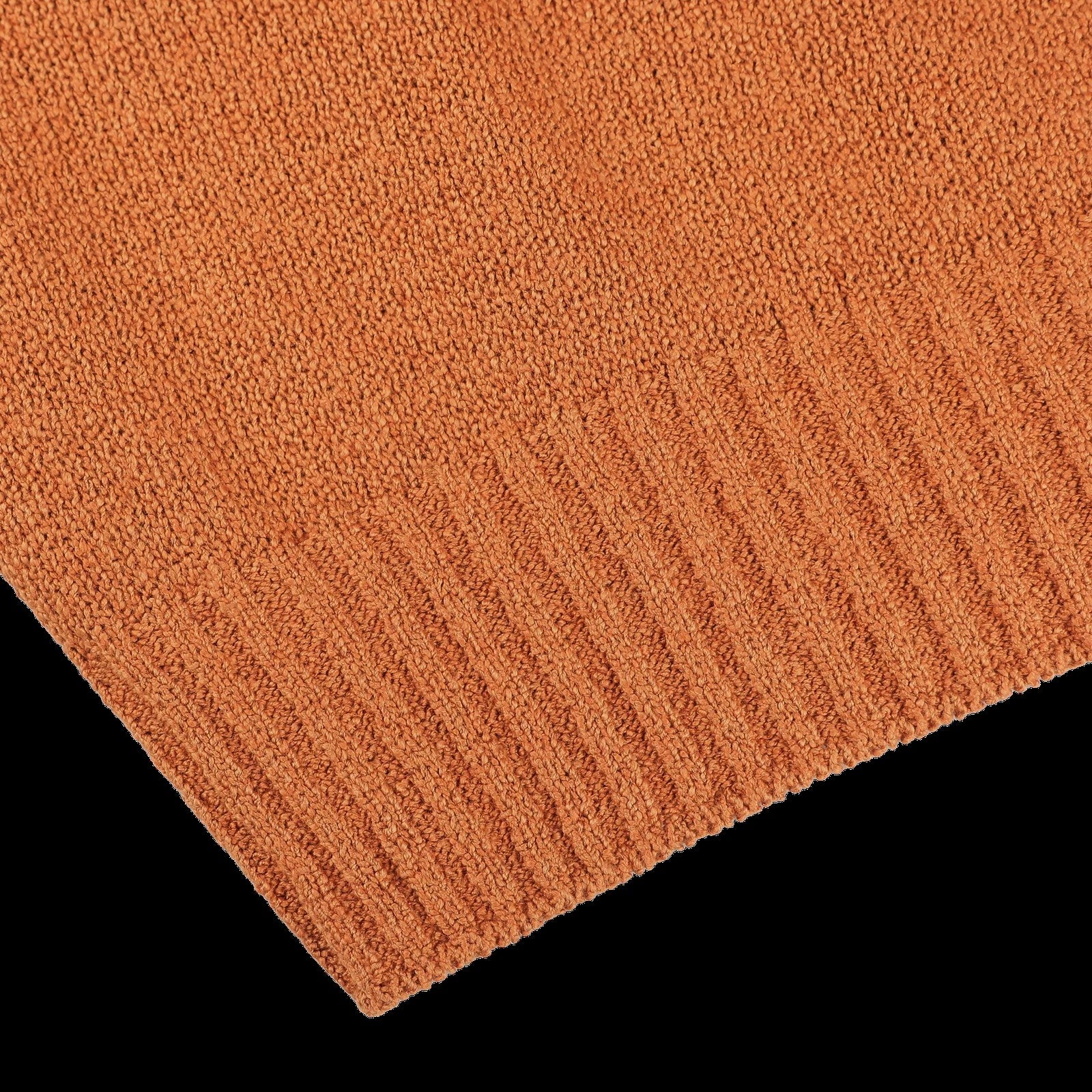 Gran Sasso Genser Rund Hals Bomull/Cashmere Oransje