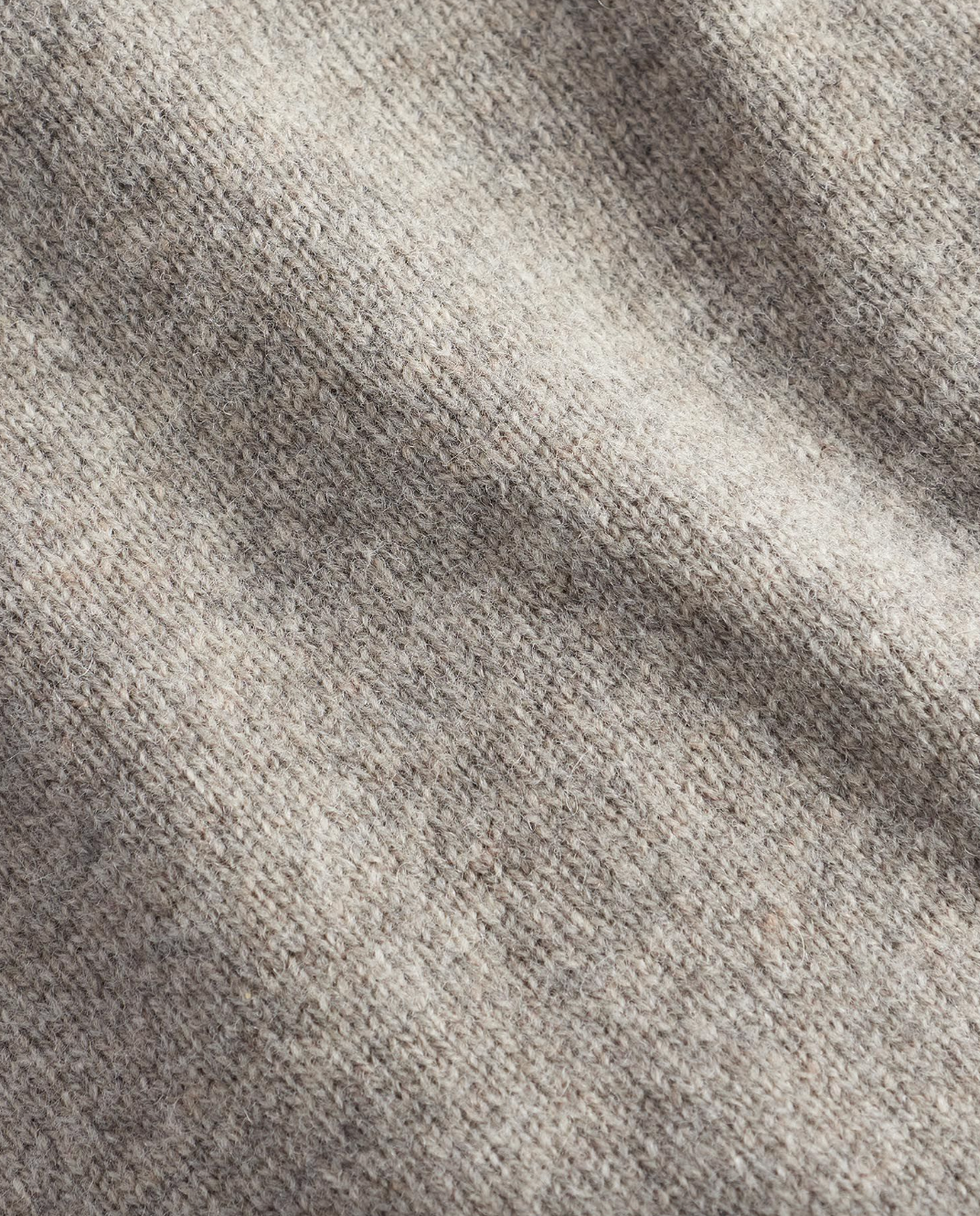 Barbour Strikkejakke Essential Patch Zip Lys Beige kvalitetsprøve