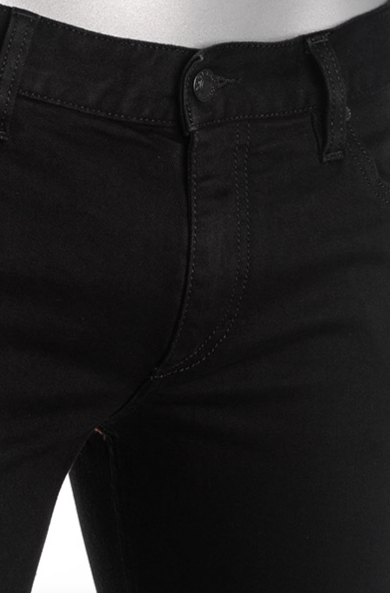 Alberto Jeans Pipe Super Stretch Sort gylf