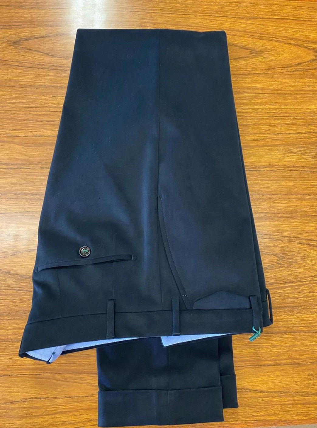 Berwich Chinos VulcanoZ Bomull Marine