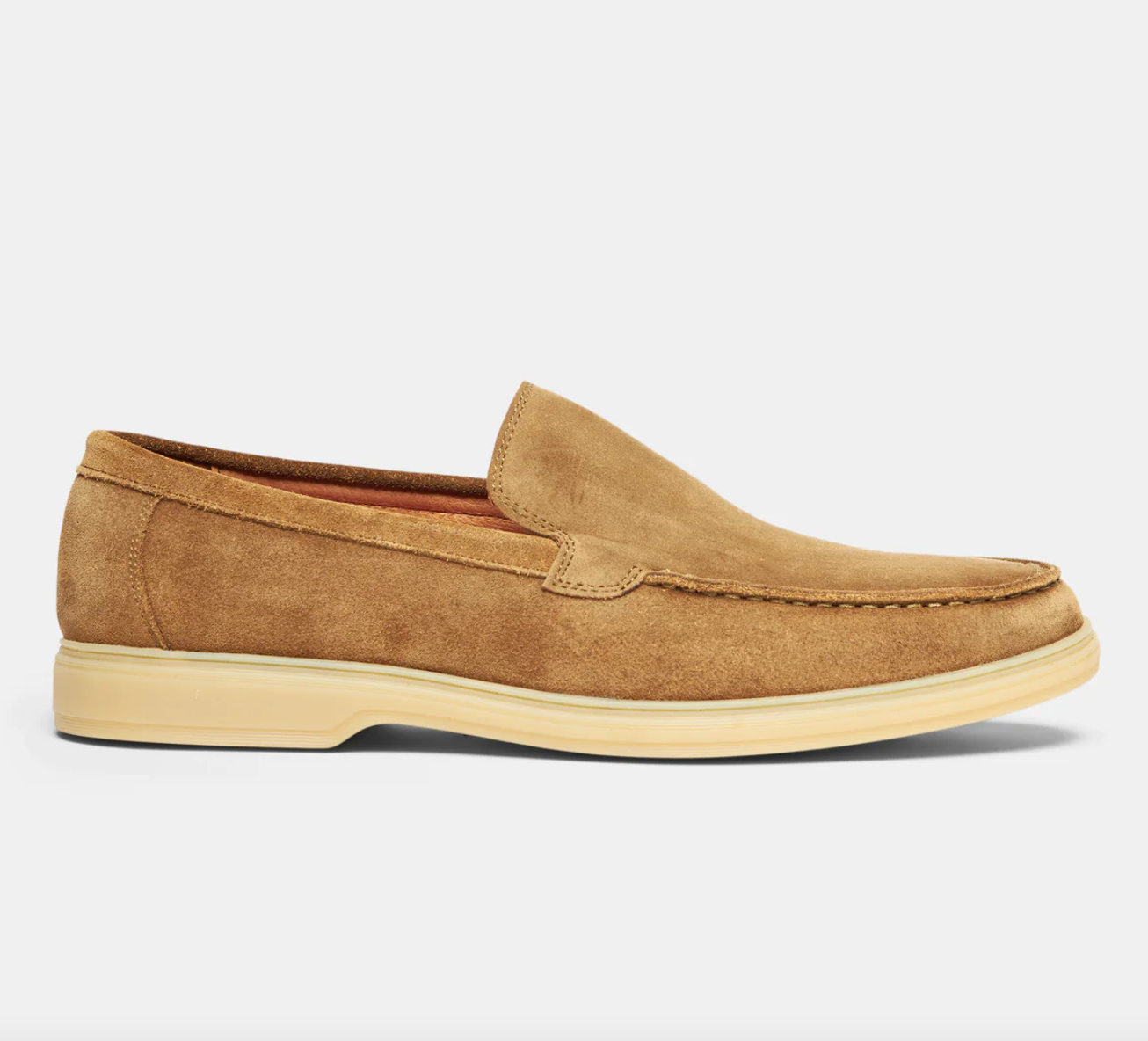 TGA Loafer Semsket Lysebrun