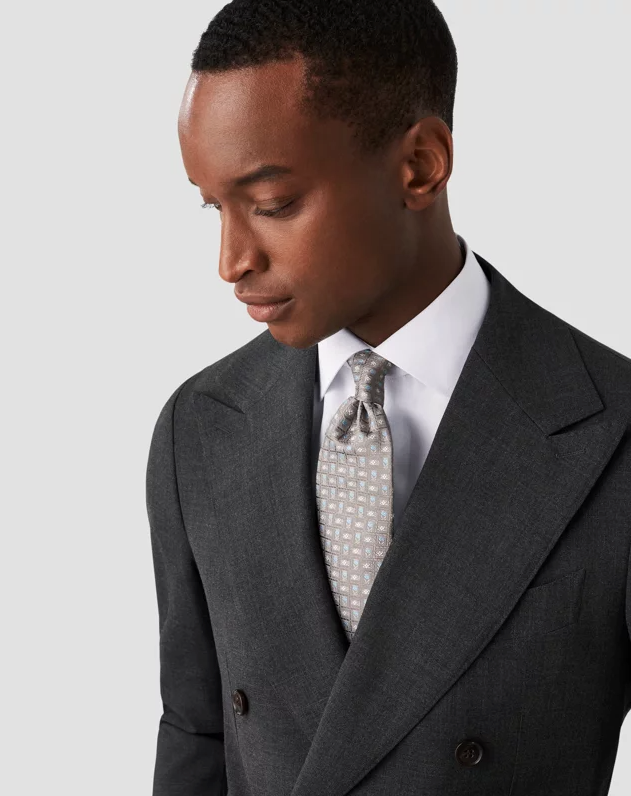 Eton Skjorte Slim Fit Bomull Hvit