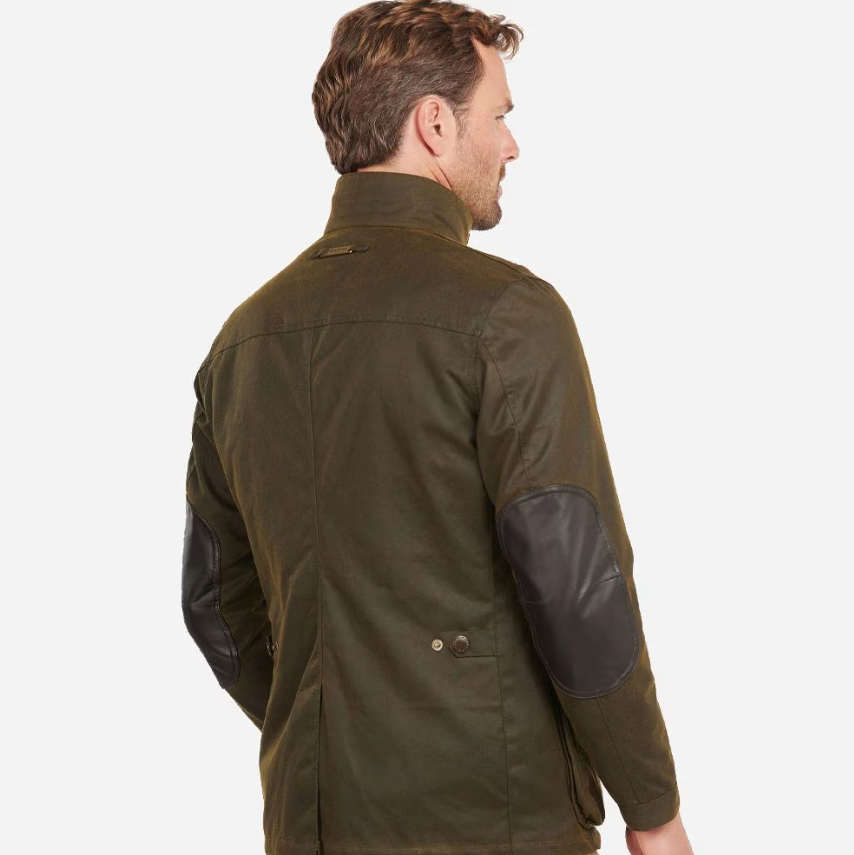 Barbour Ogston Wax Ytterjakke Grønn