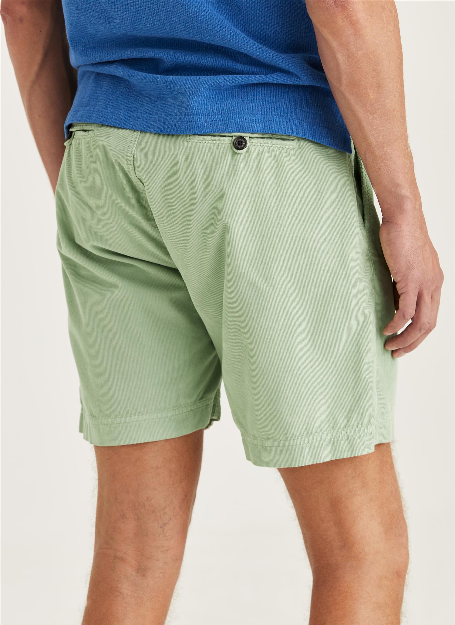 Morris Fenix Cord Shorts Bomull Grønn