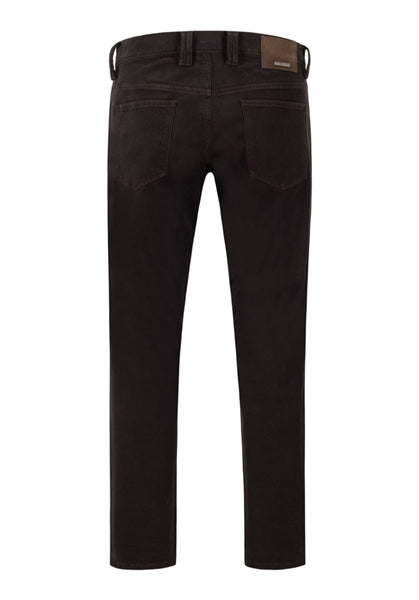 Alberto 5-lommer Regular Fit Brun