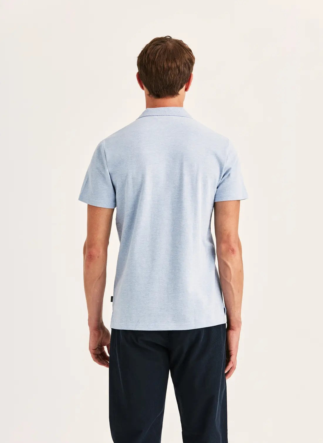 Morris Dylan  Pique Bomull Lyseblå