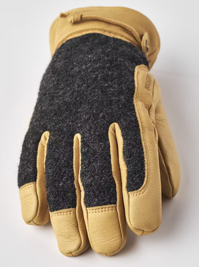 Hestra Daniel Skinnhanske M/Ull Gul