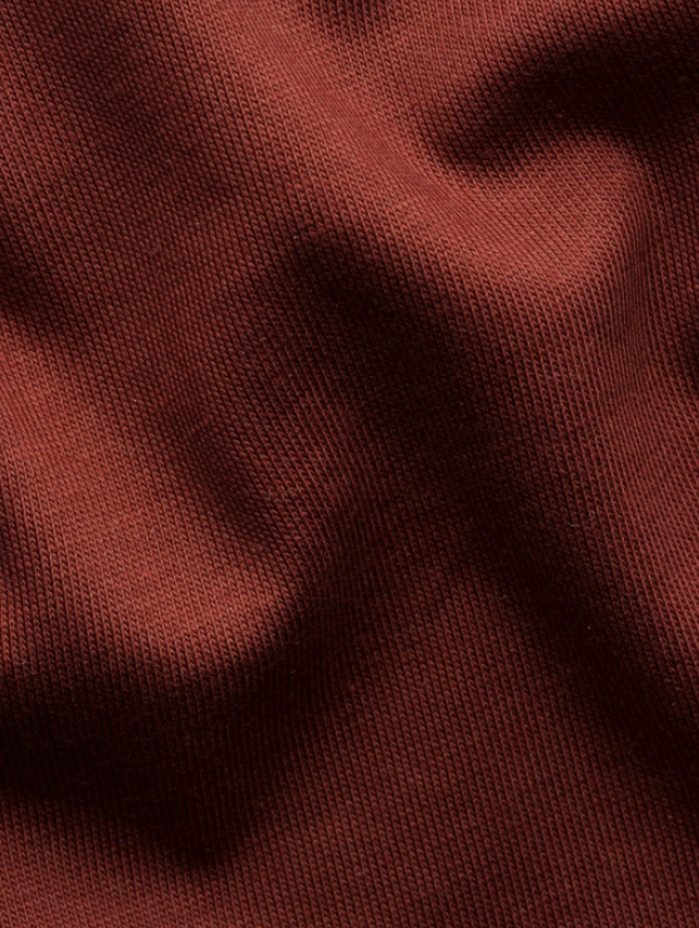 Eton T-Skjorte Supima Bomull Rust Rød