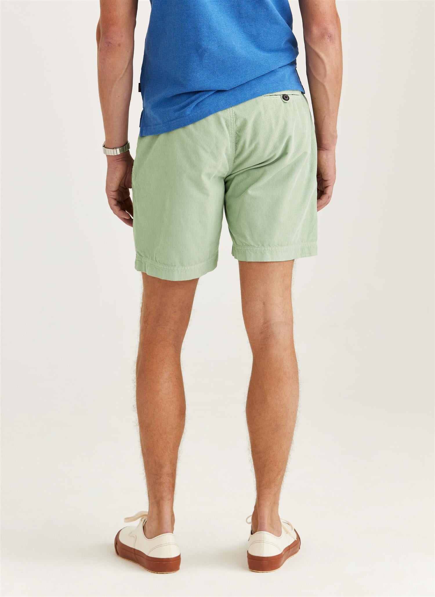 Morris Fenix Cord Shorts Bomull Grønn