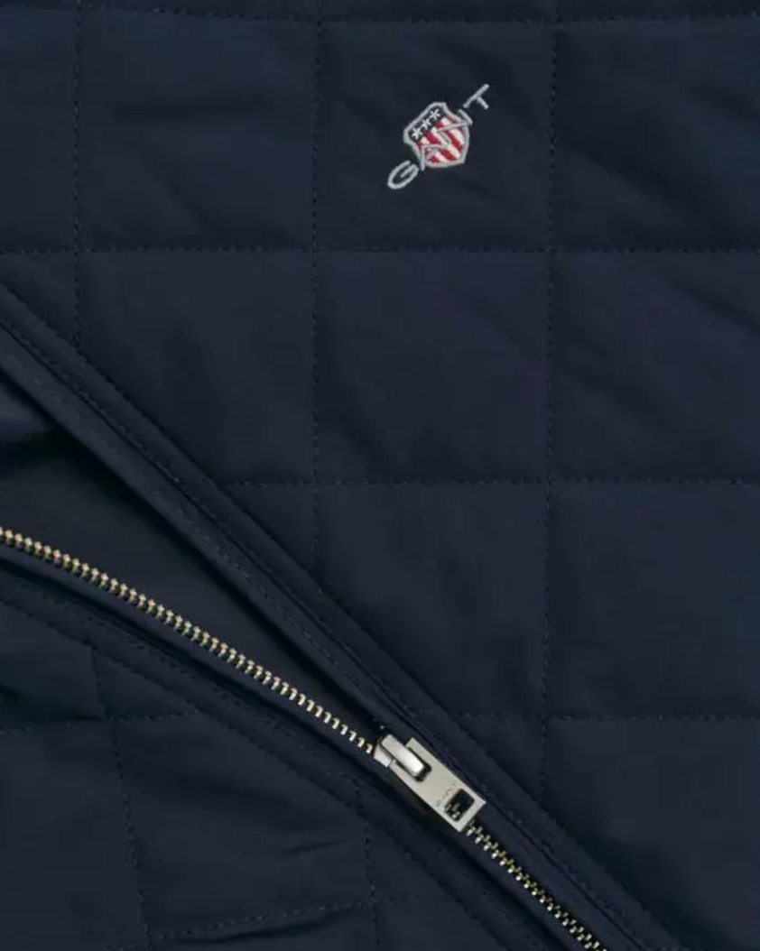Gant Jakke Quiltet Marine