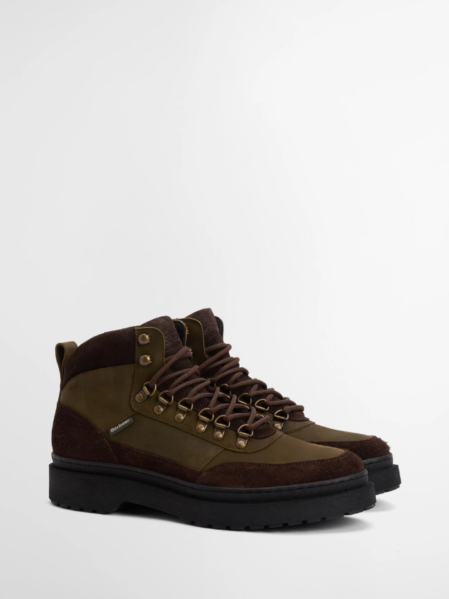 Barbour Sidwood Hiking Boots Olivengrønn