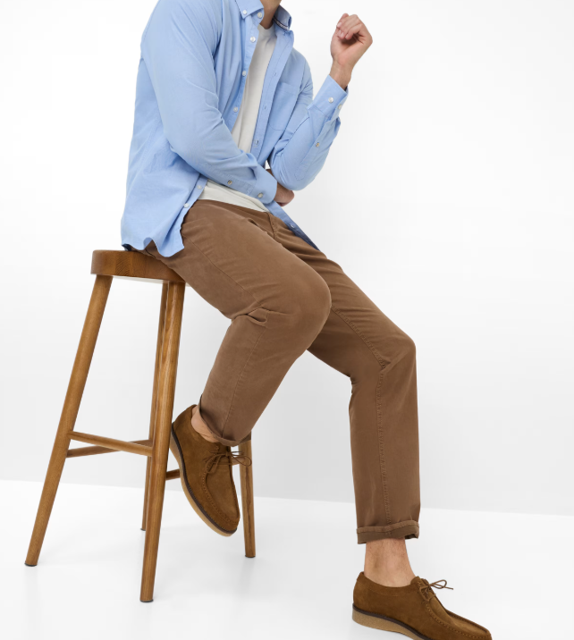 Brax Marathon Cadiz 5-Pocket Bomull Brun