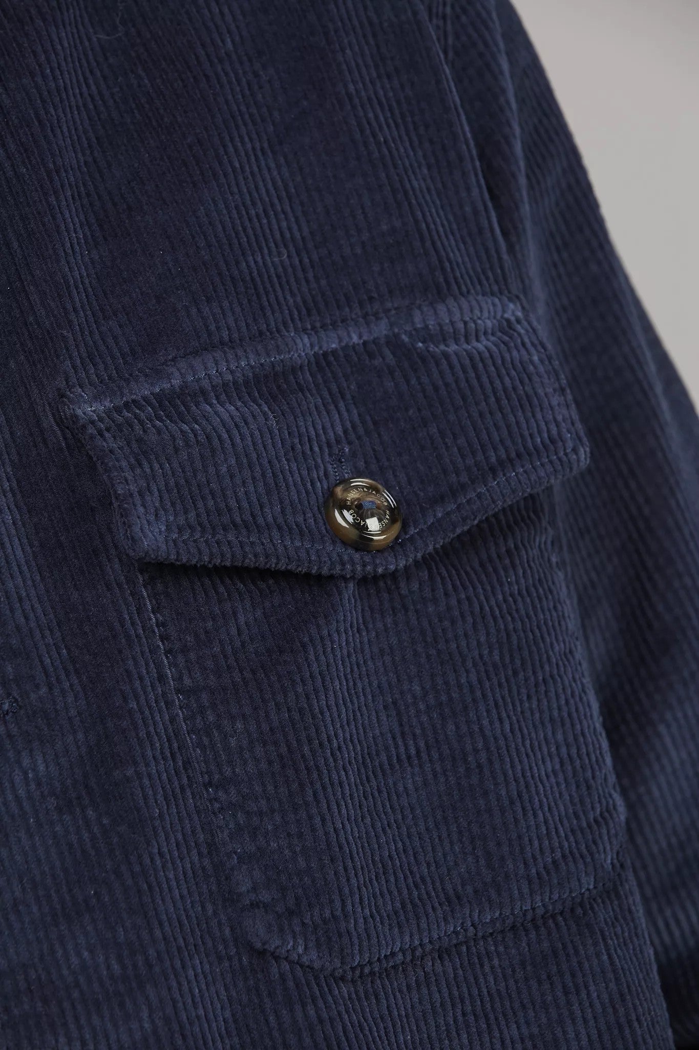 Hansen & Jacob Corduroy Overshirt Marin