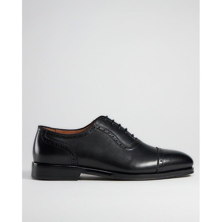 TGA Dressko Oxford Toecap Brogue Sort