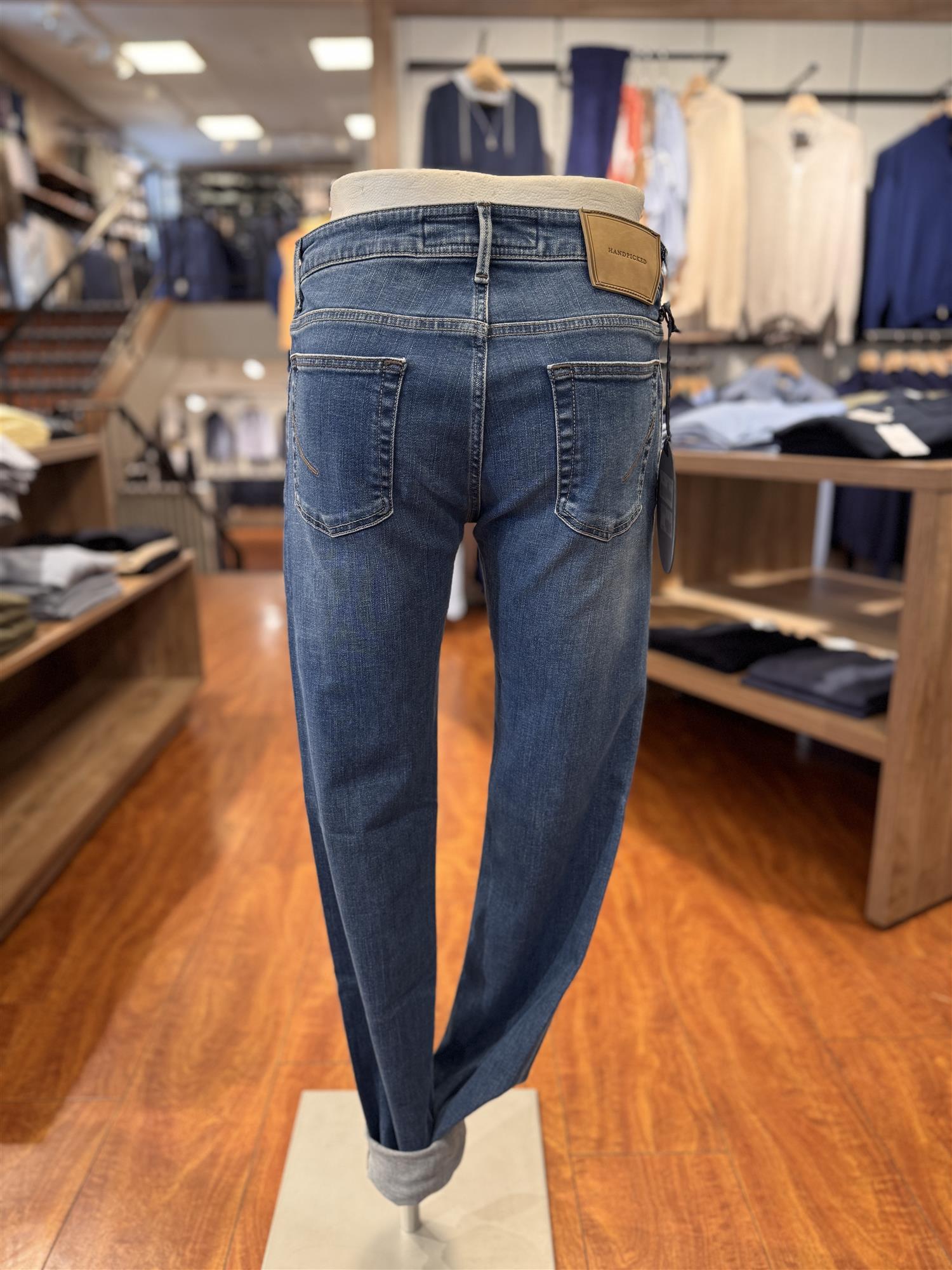 HandPicked Ravello Jeans Lys Blå