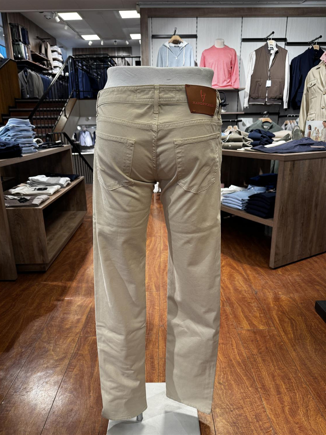 HandPicked Orvieto 5-Pocket Bomull Beige