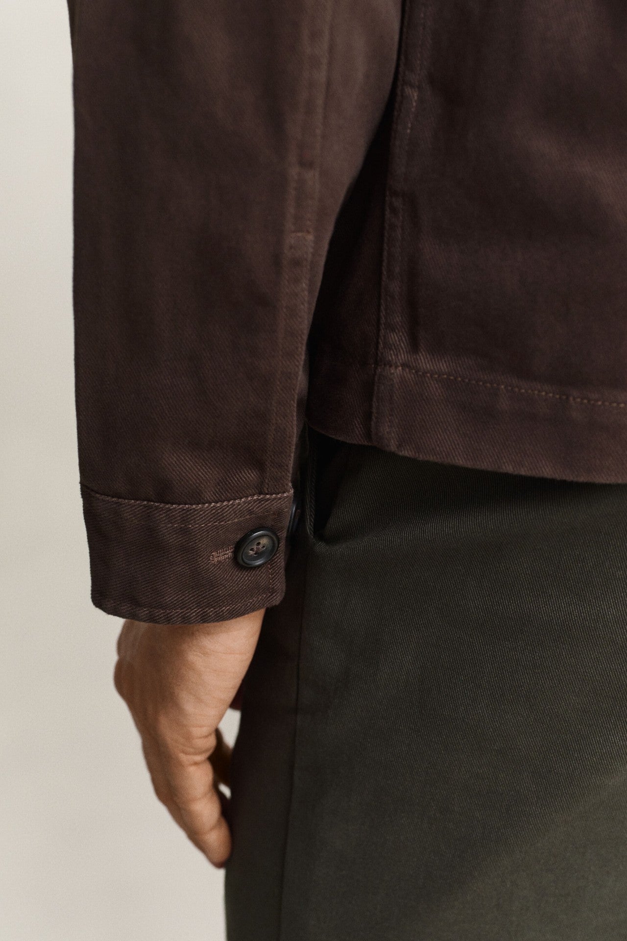 Gant Overshirt Brun