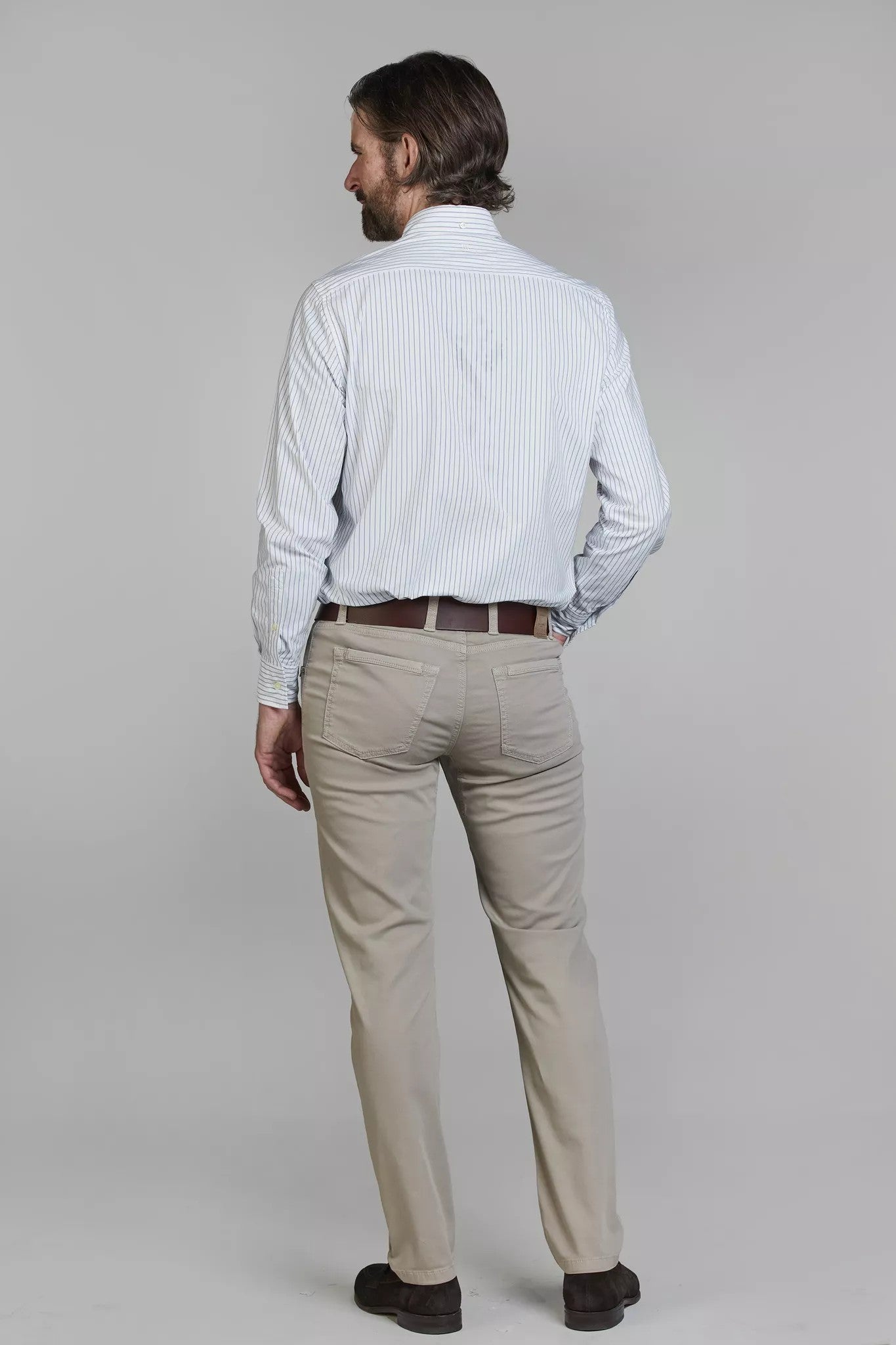 Hansen & Jacob 5-Pocket Bomull Beige