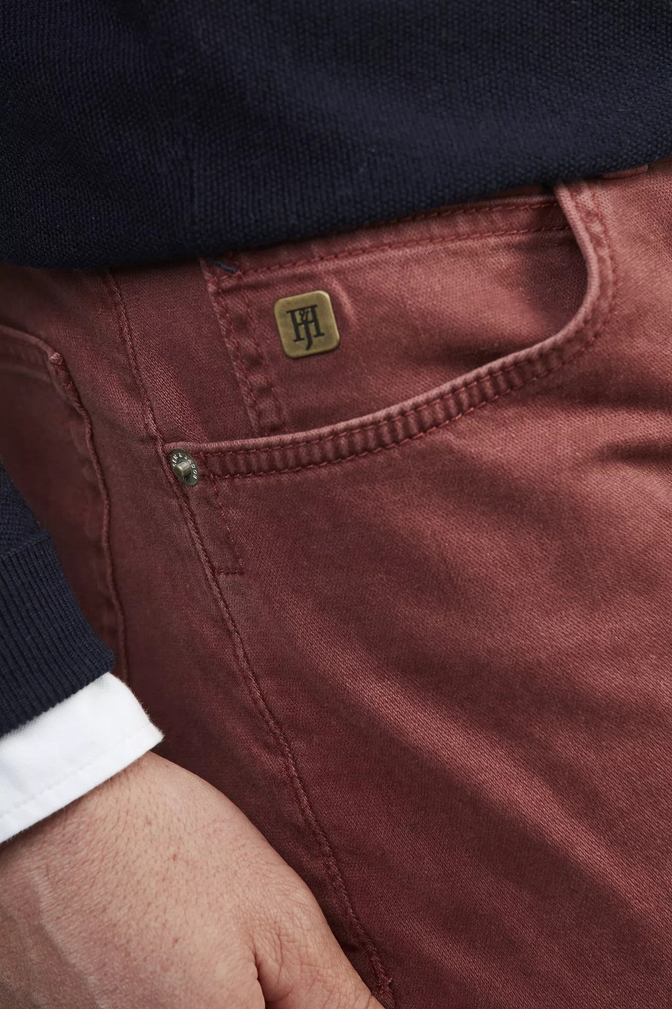 Hansen & Jacob 5-Pocket Okado Rød