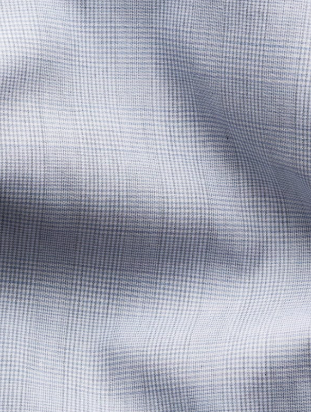 Eton Skjorte Contemporary Check Fine Grålig