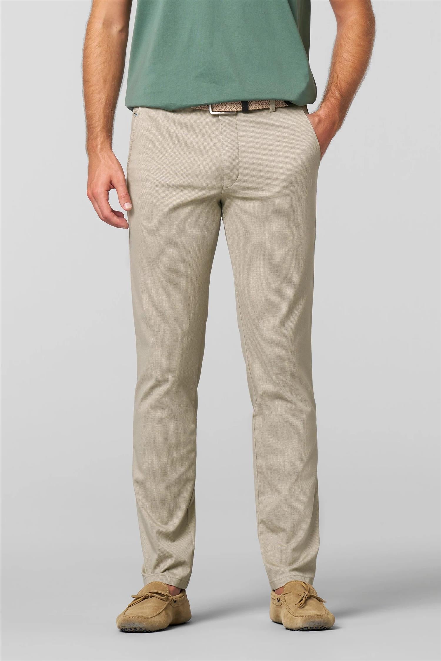Meyer Chinos Bonn Bomull Beige