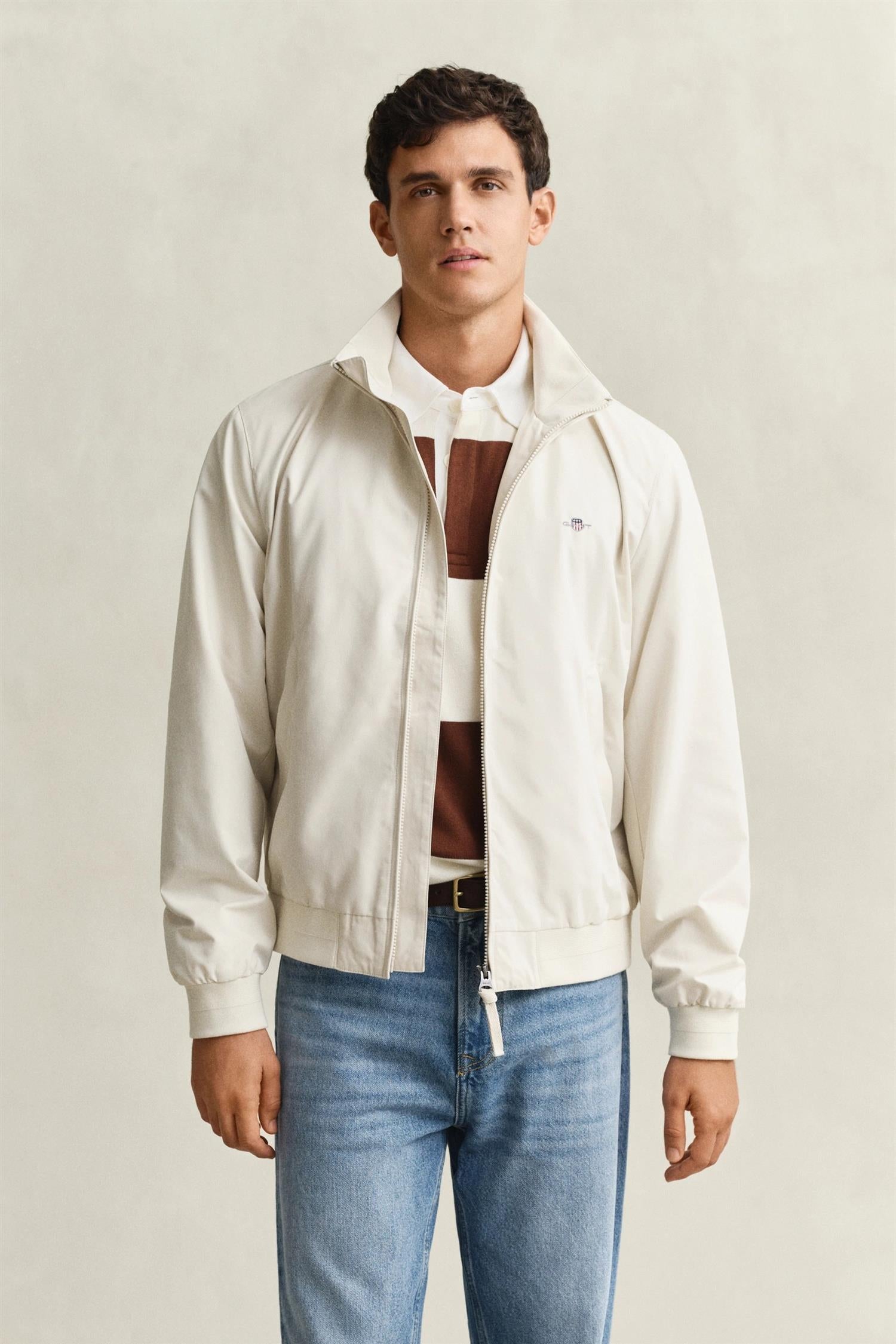 Gant Lightweight Hampshire Ytterjakke Sand