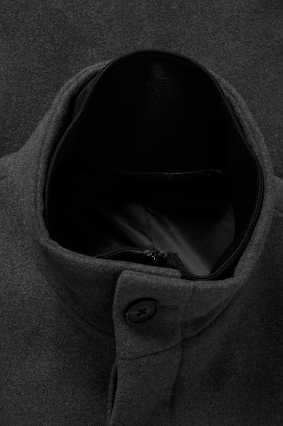 Matinique Harvey N Ull Frakk Mørk Grå