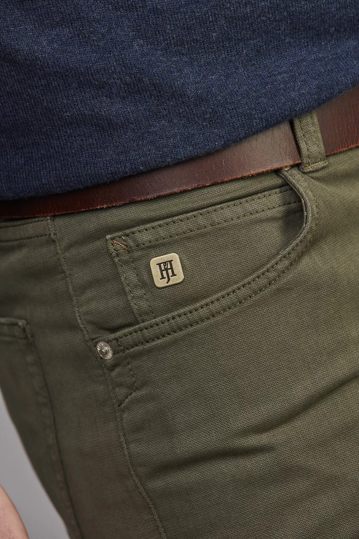 Hansen & Jacob 5-Pocket Okado Grønn