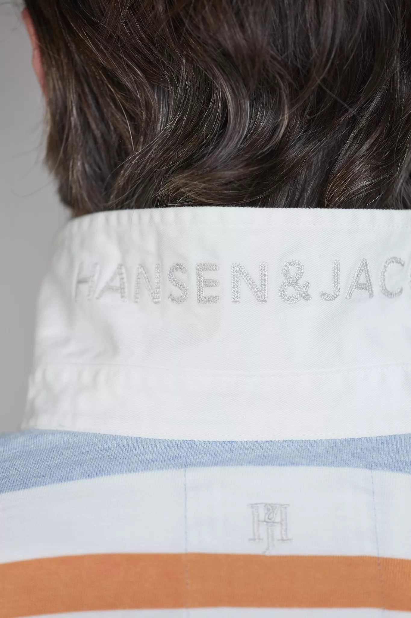 Hansen & Jacob Piquet Rugger Stripet