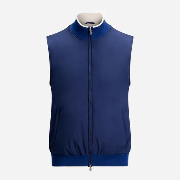 Gran Sasso Giubbino Vest Mellomblå