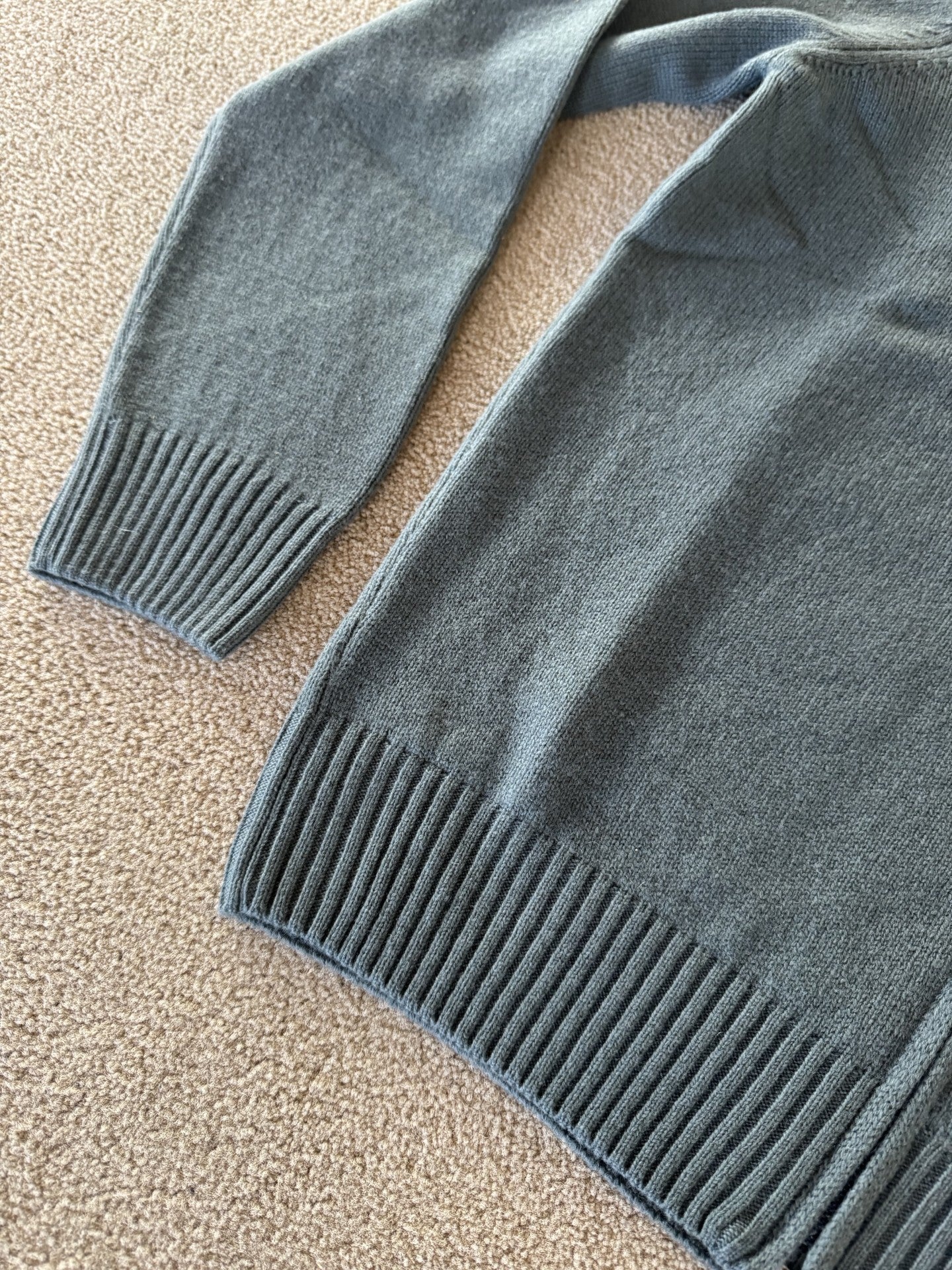 Gran Sasso Full-Zip Cardigan Merino/Kashmir Grønn