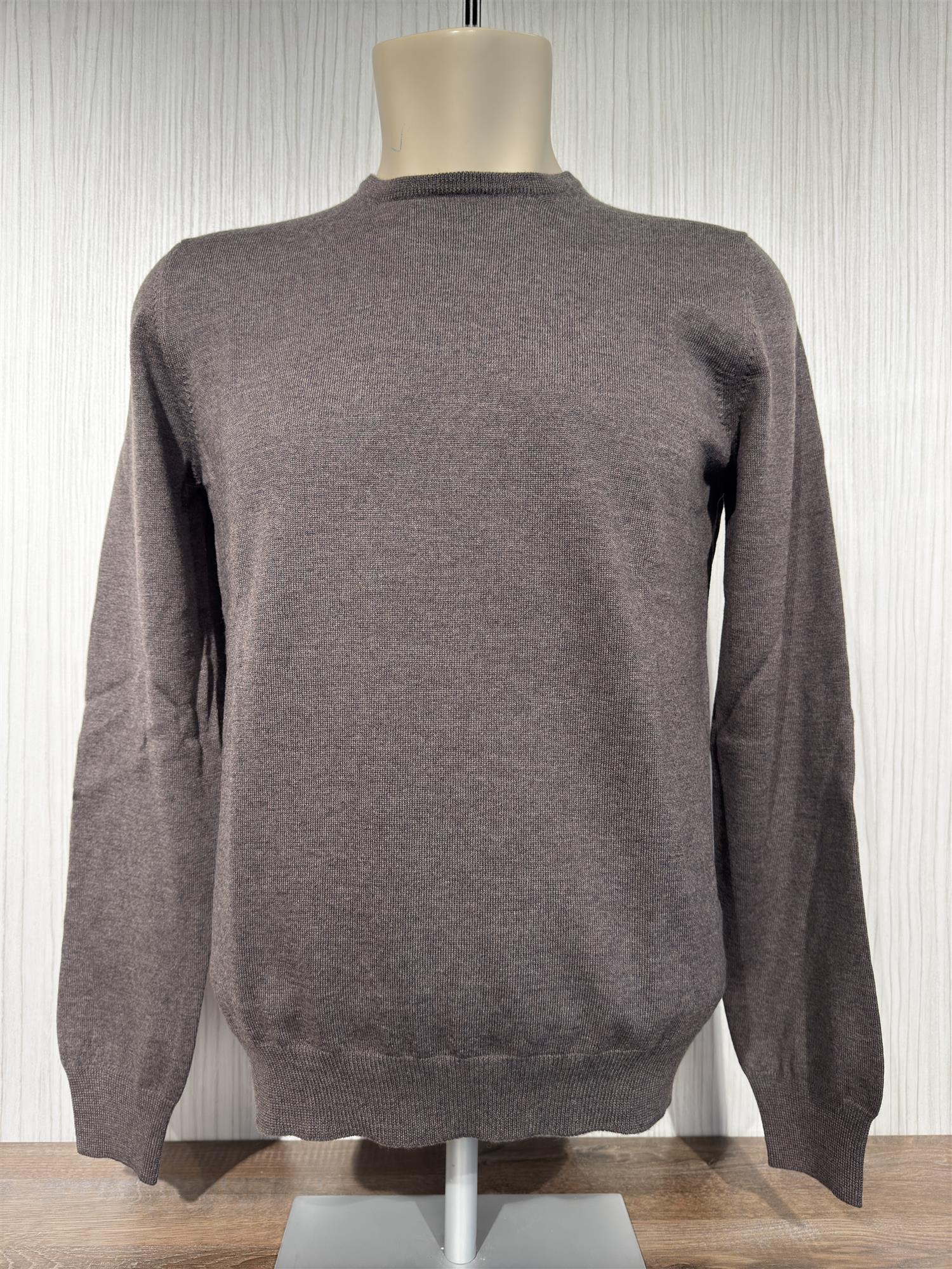 Gran Sasso Genser Pullover Merino Mørkebrun