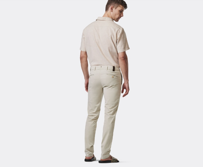 MMX Lupus Chinos Slim Bomull Beige