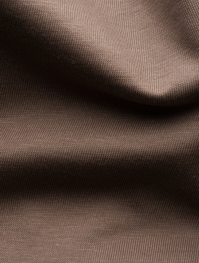 Eton T-Skjorte Supima Bomull Brun