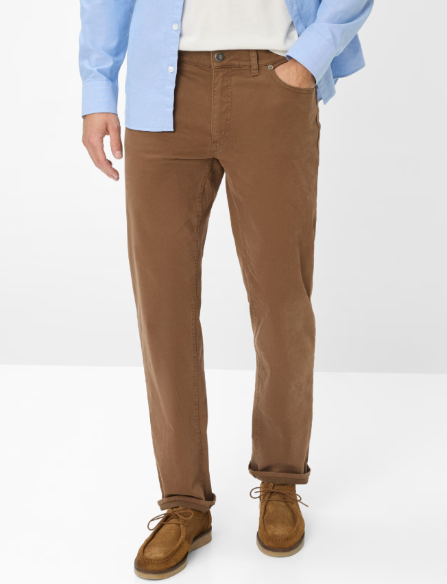 Brax Marathon Cadiz 5-Pocket Bomull Brun