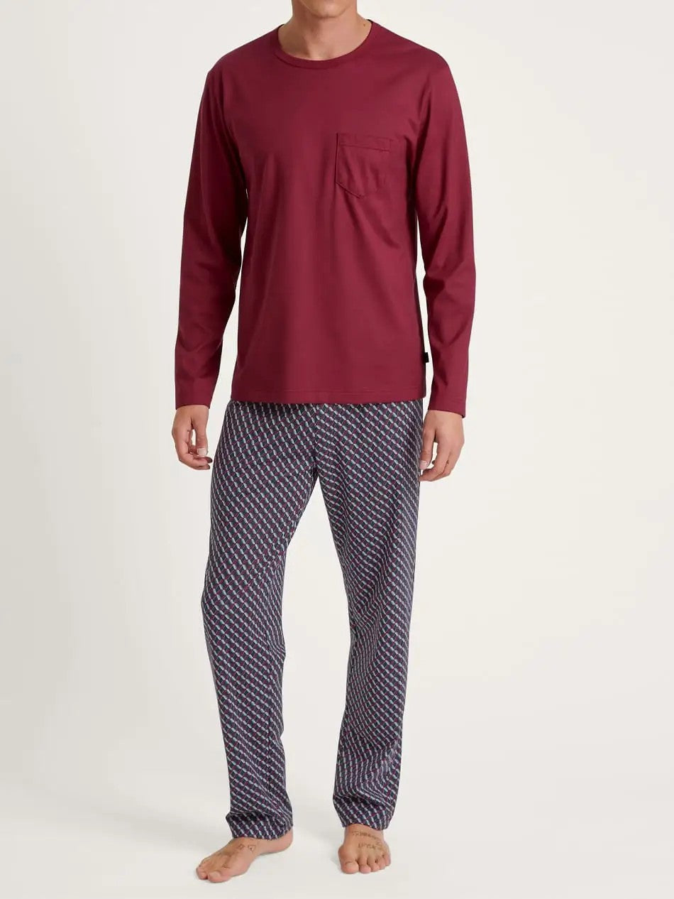 Calida Pyjamas Bomull Rød
